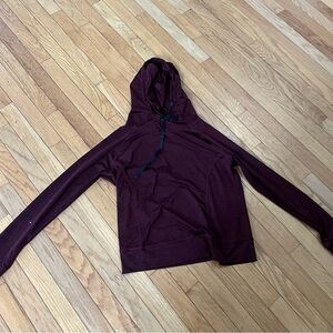 Hyba Lightweight Burgundy Hoodie